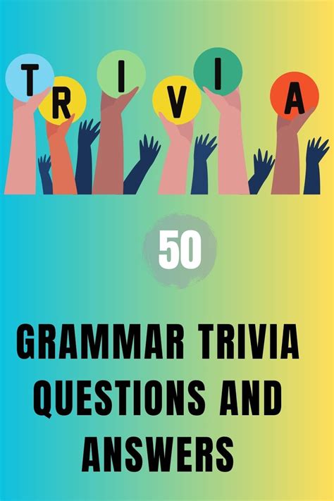 grammar trivia questions and answers Kindle Editon