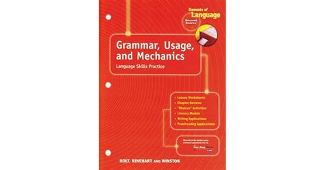 grammar usage mechanics book answers Reader