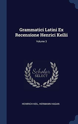 grammatici recensione henrici classic reprint PDF
