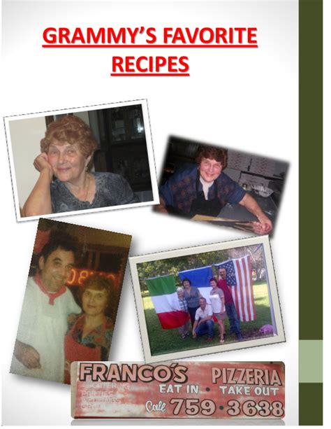 grammys recipes cookbook favorite recipes Kindle Editon