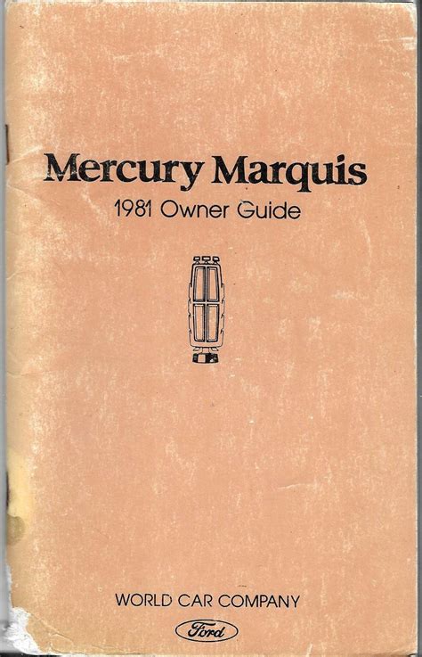 grand marquis owners manual Reader