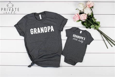 grandpa and granddaughter shirts