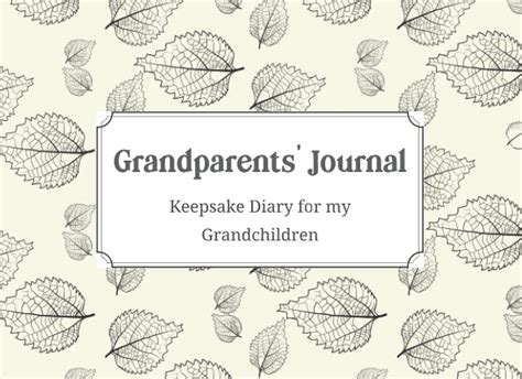 grandparents journal Kindle Editon