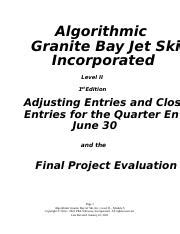 granite bay jet ski level ii answer key PDF