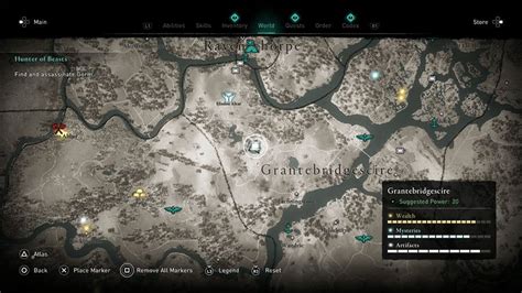 grantebridgescire hoard map