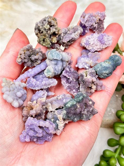 grape agate cluster