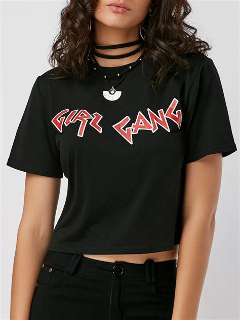 graphic cropped shirts