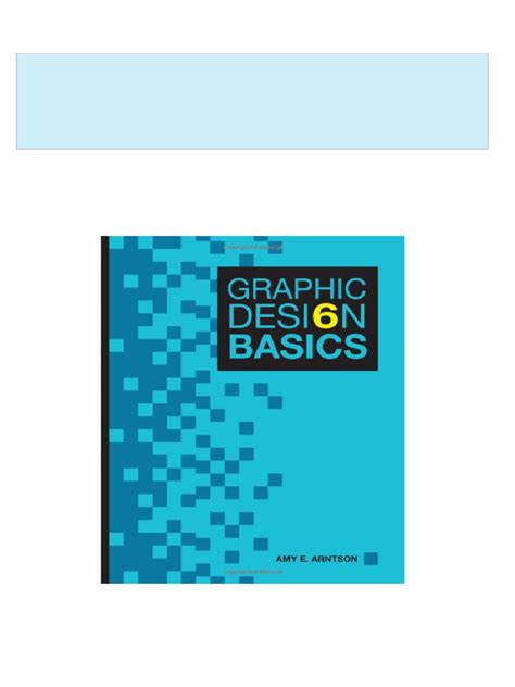 graphic design basics arntson 6th edition Epub