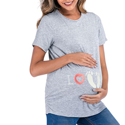 graphic maternity shirts