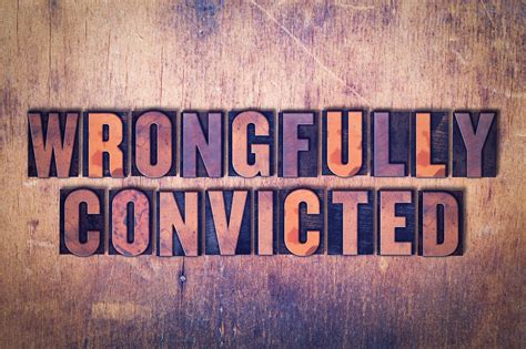 graphic of wrongfully convicted people