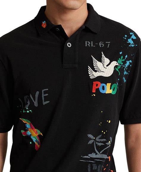 graphic polo shirts