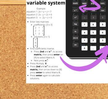 graphing calculator for matrices