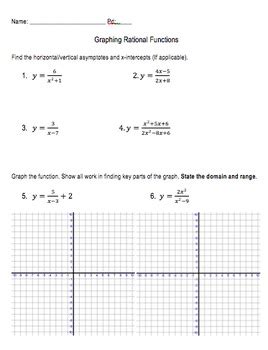 graphing rational functions word problems with answers Kindle Editon