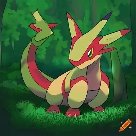 grass and dragon pokemon