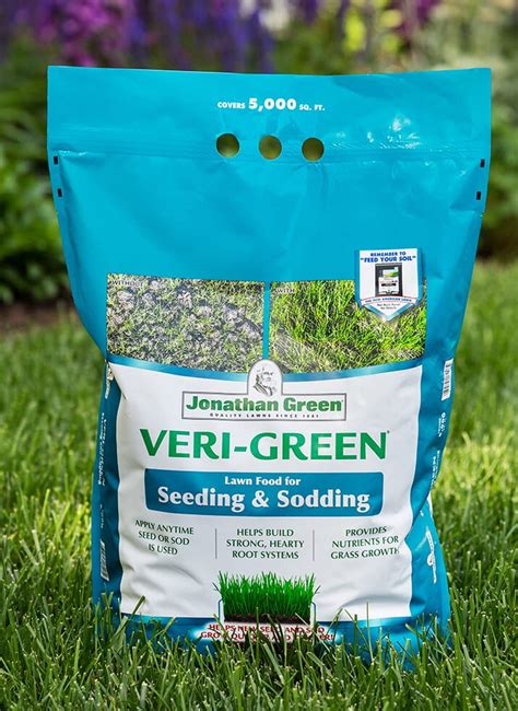 grass seed with fertilizer