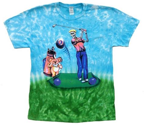 grateful dead golf shirt