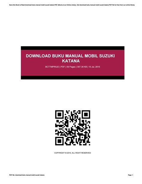 gratis buku manual mobil Epub