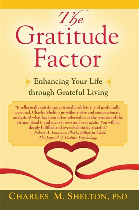 gratitude factor the enhancing your life through grateful living Reader