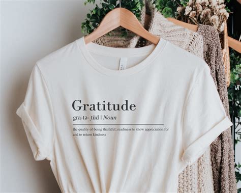 gratitude t shirt