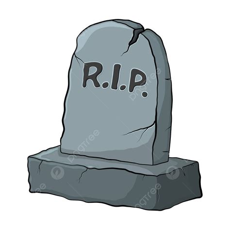 gravestone cartoon