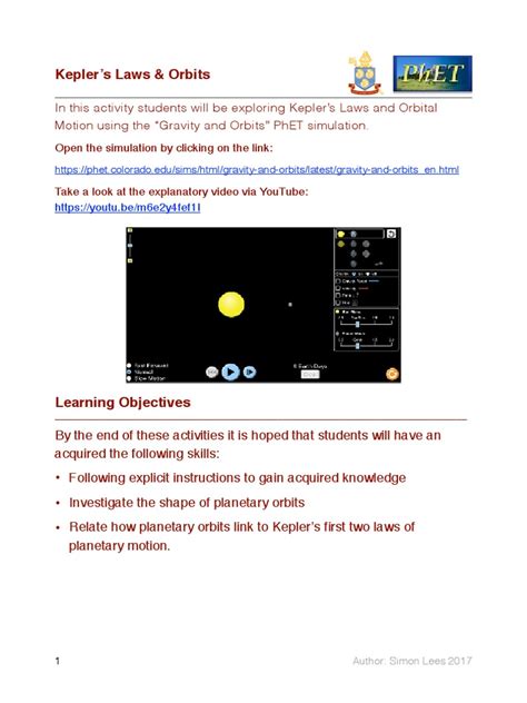 gravity-orbits-and-kepler-s-law-doc-phet-answers Ebook Epub