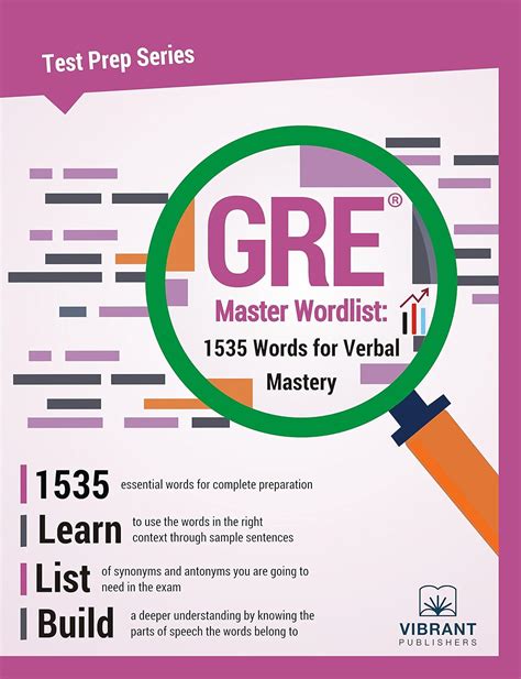 gre master wordlist 1535 words for verbal mastery Doc