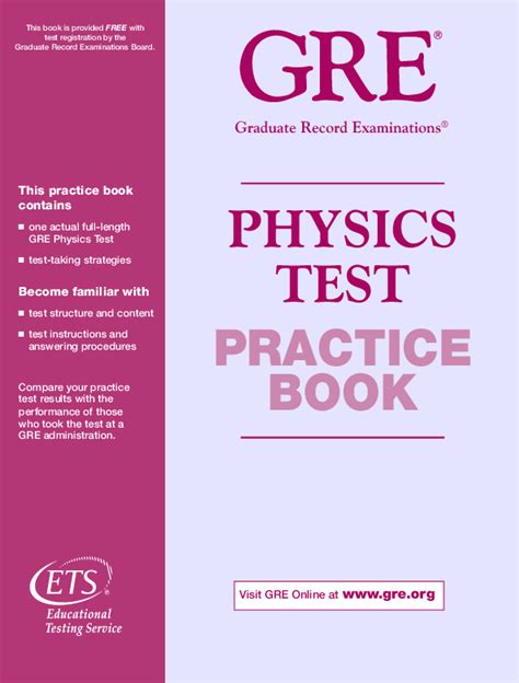 gre physics subject test past papers Doc
