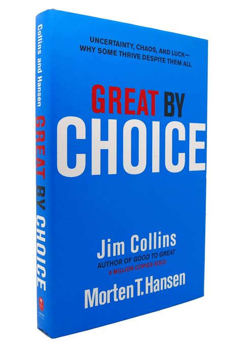 great by choice uncertainty chaos and luck why some thrive despite them all Epub