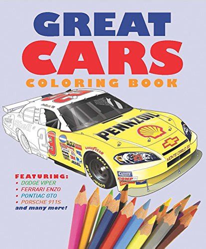 great cars coloring book chartwell coloring books PDF