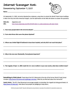 great depression internet scavenger hunt answer key PDF