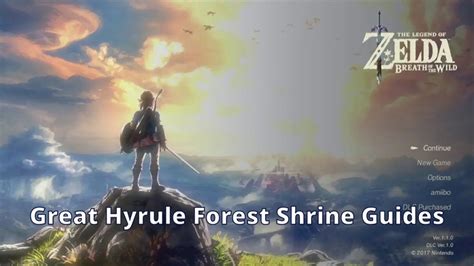 Great Hyrule Forest Walkthrough