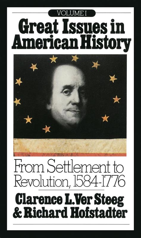 great issues in american history vol i from settlement to revolution 1584 1776 Epub