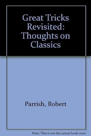 great tricks revisited thoughts on classics Kindle Editon