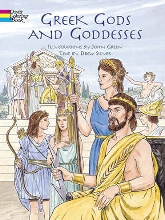 greek gods and goddesses dover classic stories coloring book Doc