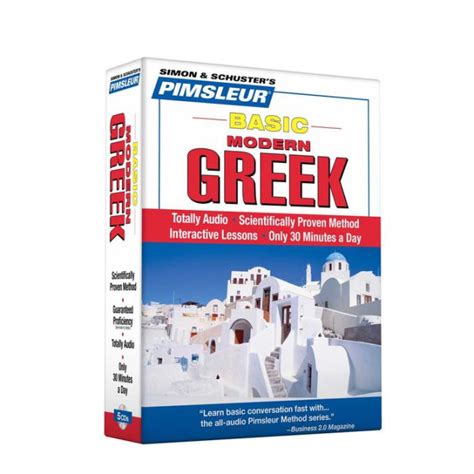 greek modern basic learn to speak and understand modern greek with pimsleur language programs Epub