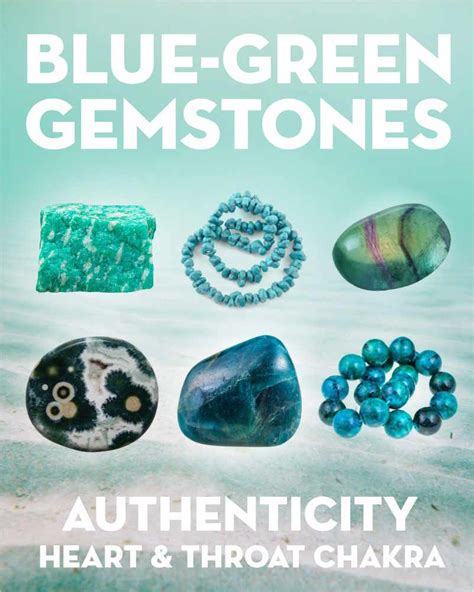 green blue stone