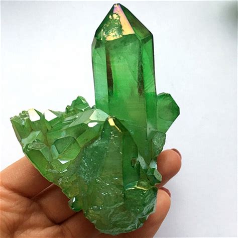 green crystal quartz