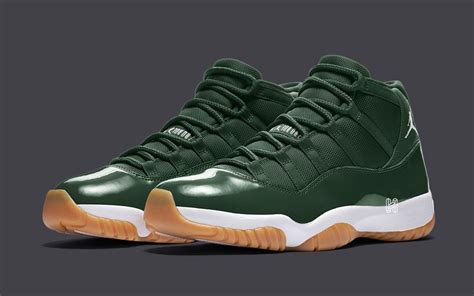 green jordan 11s