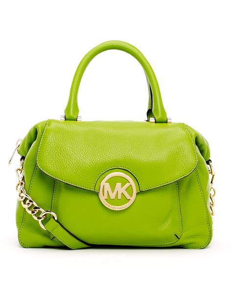 green mk purse