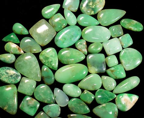 green opaque stone