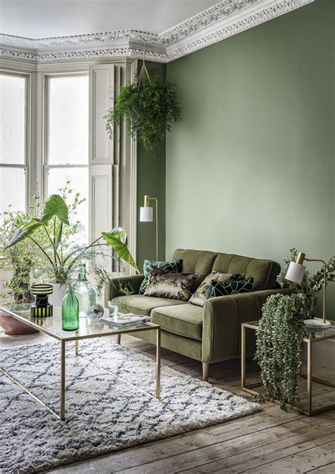 green sitting room