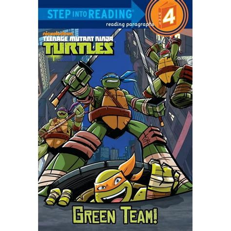 green team teenage mutant ninja turtles step into reading Epub