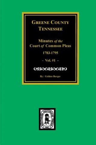 greene county tennessee minutes 1783 1795 Kindle Editon