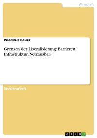 grenzen der liberalisierung barrieren infrastruktur netzausbau grenzen der liberalisierung barrieren infrastruktur netzausbau PDF