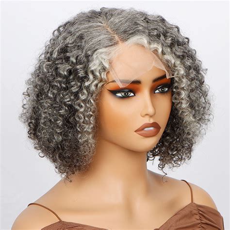 grey wigs for seniors