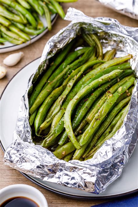 grilled green beans recipe