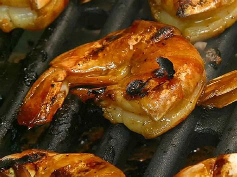 grilled shrimp on the barbie