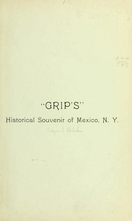 grips historical souvenir classic reprint Kindle Editon