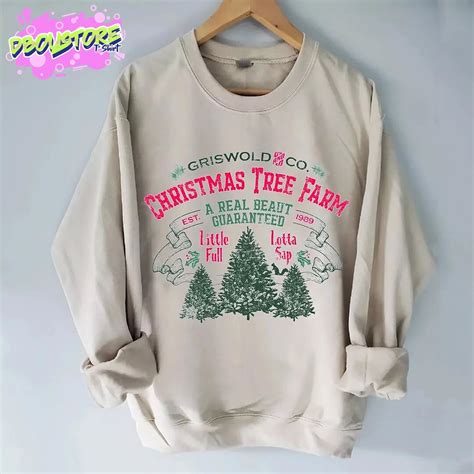 griswold's tree farm sweatshirt