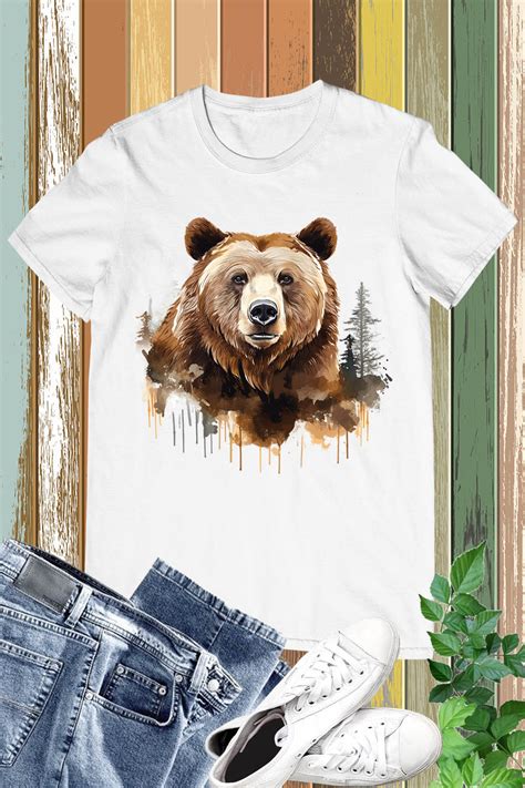 grizzly bear t shirt